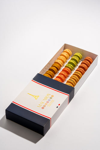 Assorted Classic Macaron Box - 24 Pack