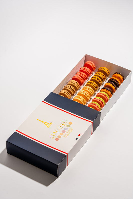 Assorted Signature Macaron Box - 24 Pack