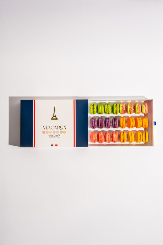 Fruit Favorites Macaron Box - 24 Pack