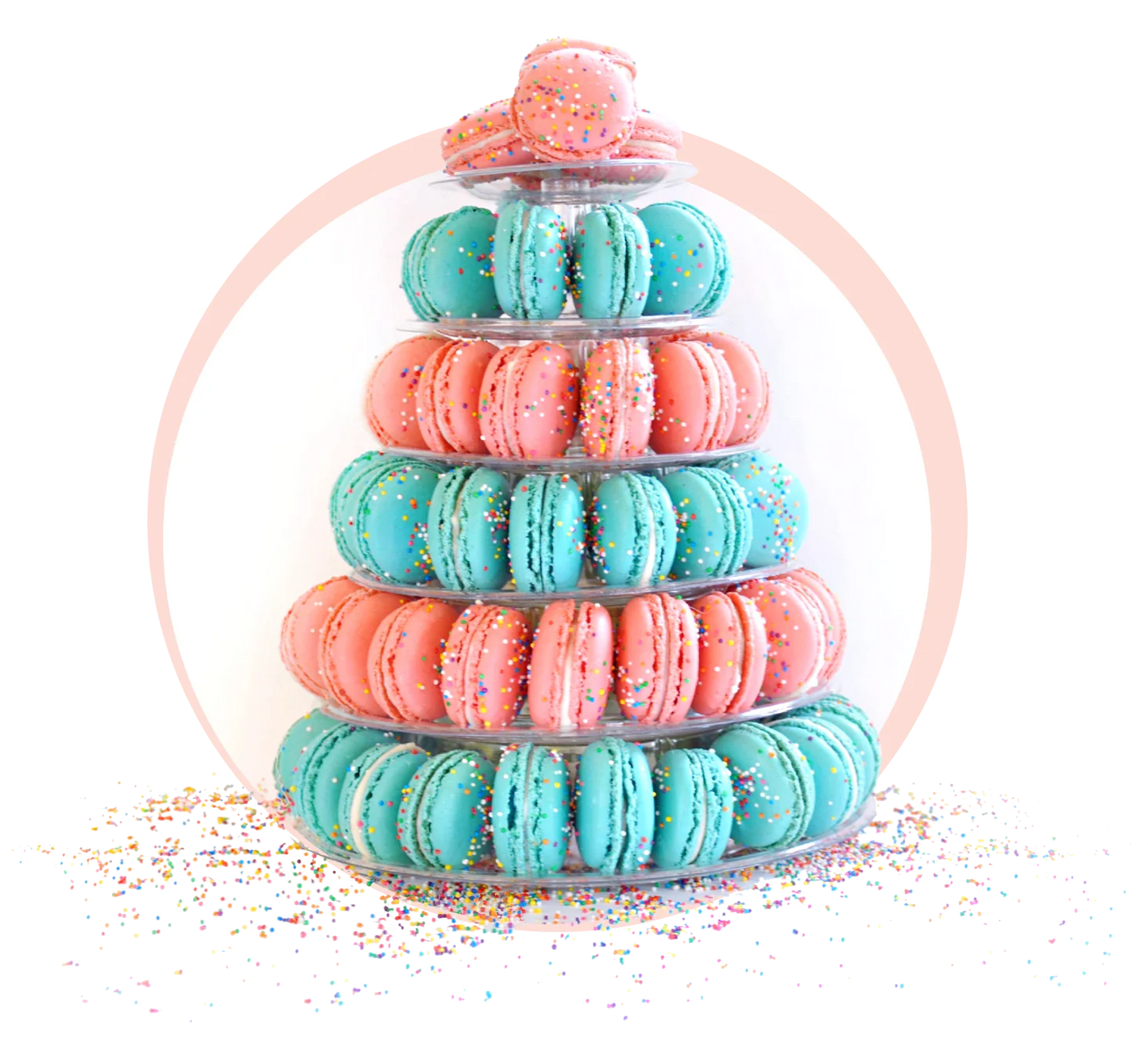 Large Macaron Tower