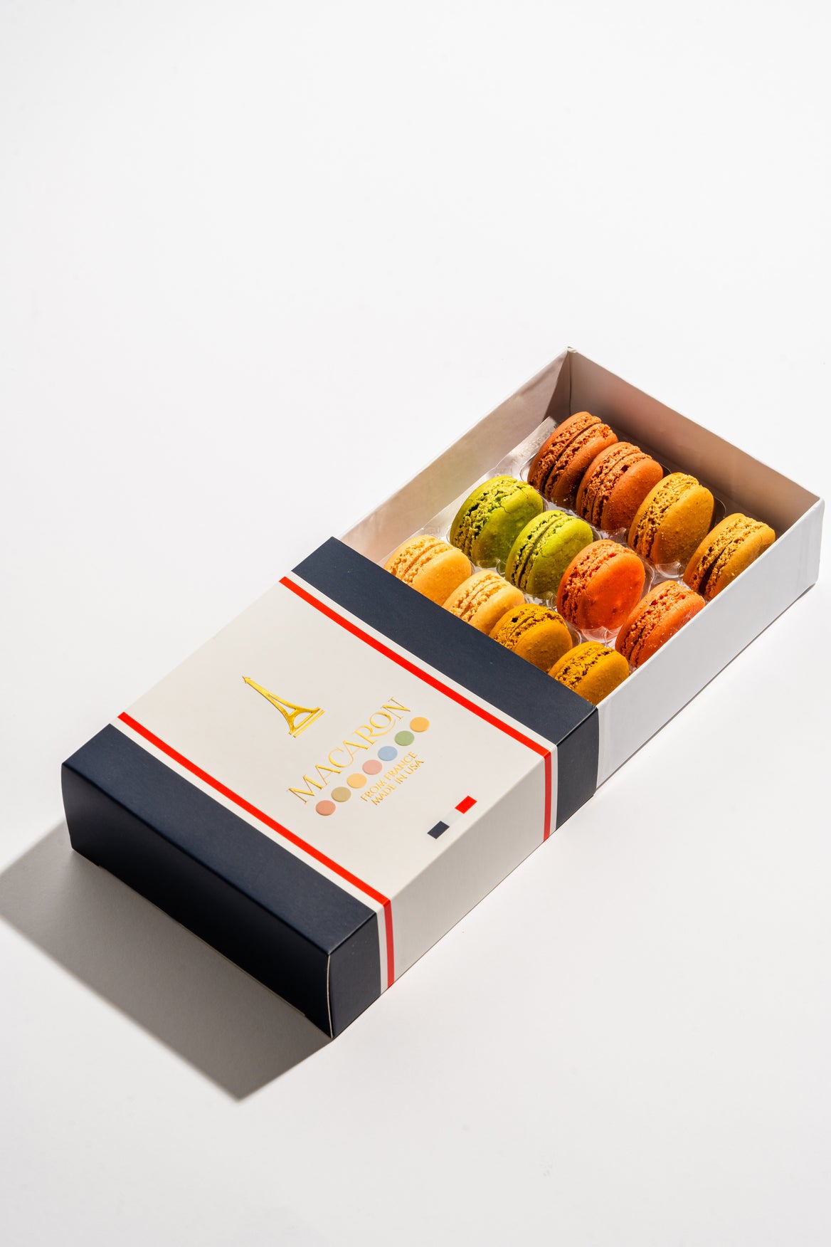 無料発送 12 La | Online Macarons Order - Boxes Macaron French Pack 帽子