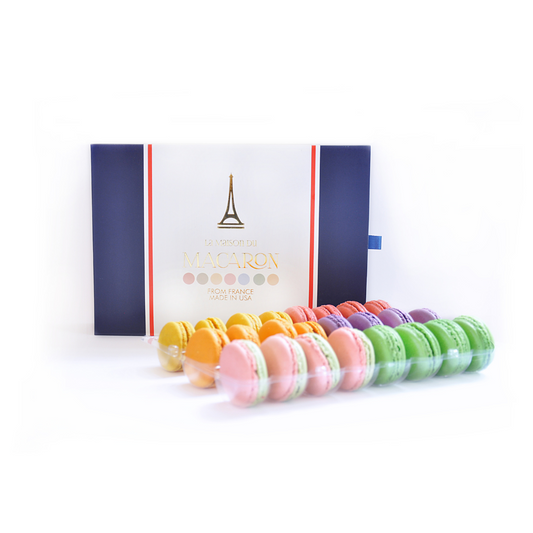 Fruit Favorites Macaron Box - 24 Pack