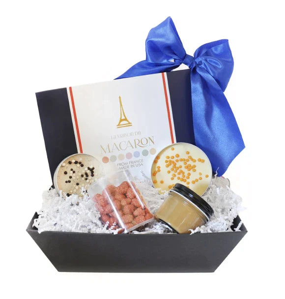 Large Macaron Gift Baskets