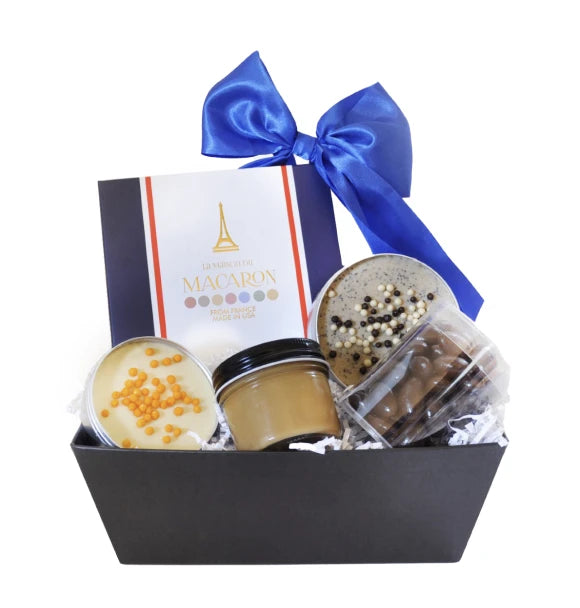 Small Macaron Gift Baskets